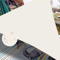 LOVE STORY Custom Size 10' x 11' x 14.9' Waterproof Sun Shade Sail by LOVESTORY