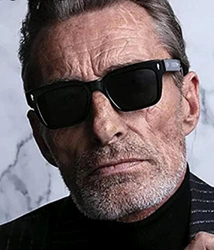 EYLRIM Square Frame Sunglasses for Women Men Trendy Chunky Rectangle Sun - Image 2