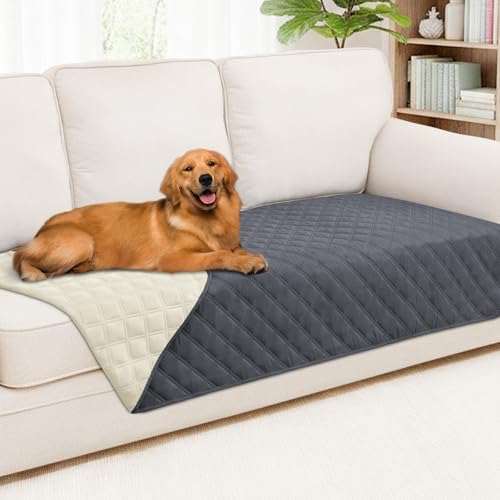 Smiry Waterproof Reversible Pet Couch Covers by Smiry