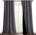NICETOWN Grey Blackout Curtains by NICETOWN