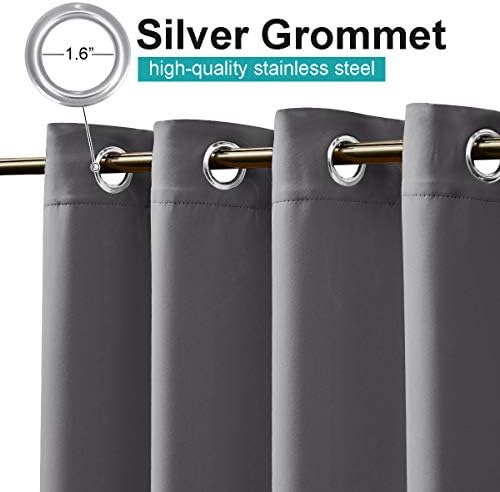 NICETOWN Fade Resistant Outdoor Patio Curtains Waterproof 2 Panels, Xenon Arc - Image 5
