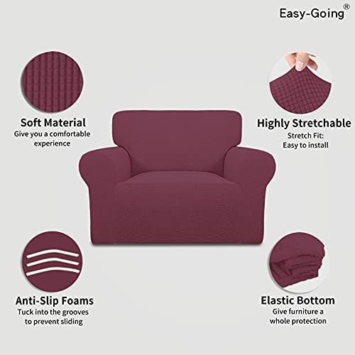 Easy-Going Stretch Oversized Chair Slipcover - Image 3