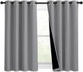 NICETOWN Noise and Lights Block Out Curtains, Thermal Insulated 100% Blackout by NICETOWN
