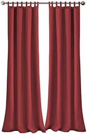 Elrene Home Fashions Matine Weatherproof Tab-Top Indoor/Outdoor Solid Color by ElreneHomeFashions