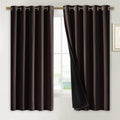 NICETOWN 100% Blackout Lined Curtains, 1 Pair, 2 Thick Layers Completely by NICETOWN