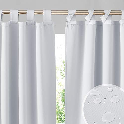 RYB HOME 2 Panels Outdoor Curtains by RYBHOME
