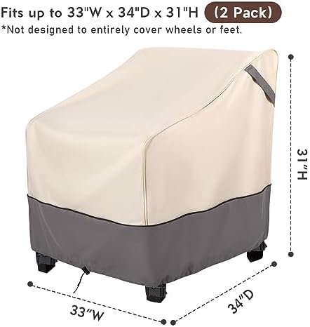 Waterproof Patio Furniture Chair Cover - Image 2
