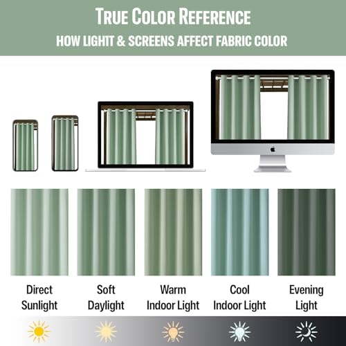 DIVA EN CAMINO DEC Outdoor Patio Curtain Waterproof Darkening Thermal Insulated - Image 6