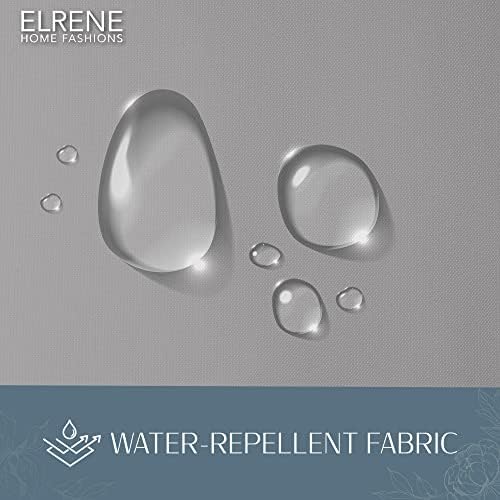 Elrene Home Fashions Matine Weatherproof Tab-Top Indoor/Outdoor Solid Color - Image 4