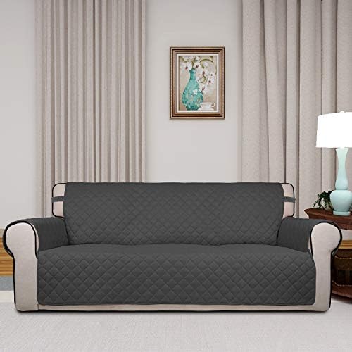 PureFit Reversible Quilted Sofa Cover, Water Resistant Slipcover Furniture - Image 2