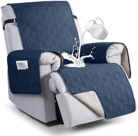 VANSOFY 100% Waterproof Recliner Chair Covers Washable by VANSOFYFURNITURECOVERS