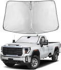 EcoNour Windshield Sunshade for GMC Sierra 1500 2500 3500 2019-2025 by EcoNour