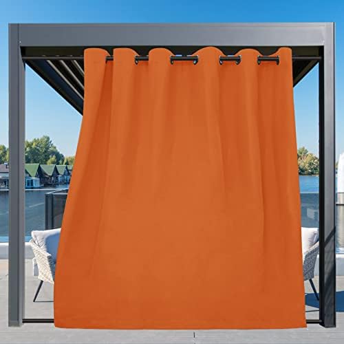 Easy-Going Outdoor Curtains for Patio 1 Panel, 110x108 inch - Image 3