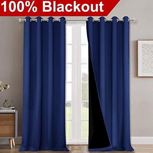 NICETOWN 100% Blackout Curtains - Image 2