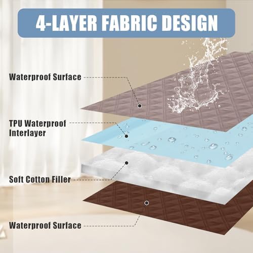 Smiry Waterproof Reversible Pet Couch Covers - Image 3