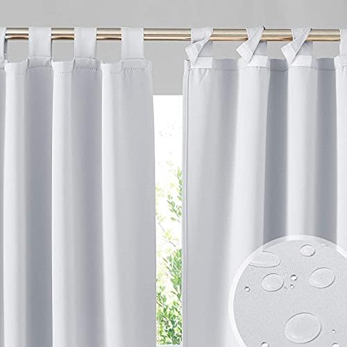 RYB HOME 2 Panels Outdoor Curtains by RYBHOME