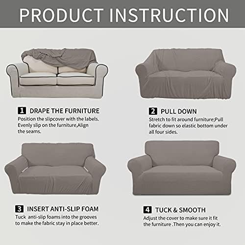 Easy-Going Stretch Oversized Chair Slipcover - Image 6