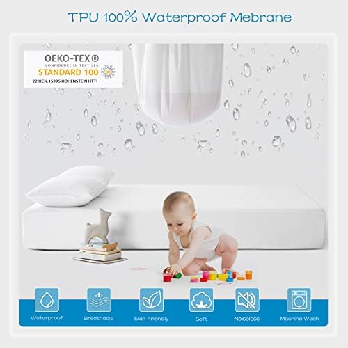 GRT 2 Pack Full Size Mattress Protector Waterproof, Breathable & Noiseless - Image 2