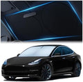 Magnelex Tesla Windshield Sun Shade, Reflective Polyester Blocks Heat & Sun by Magnelex