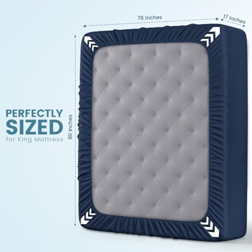 Waterproof King Size Mattress Protector fits Upto 17" Deep Pocket - Image 4