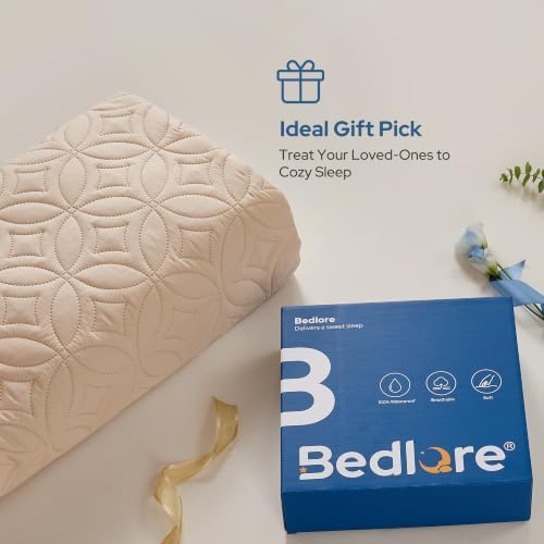 BEDLORE Waterproof Mattress Protector, California King Size Mattress Pad - Image 4