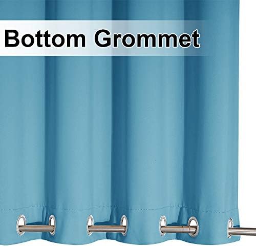 NICETOWN Outdoor Curtain for Patio/Balcony, Thermal Insulated Weight Heavy - Image 6