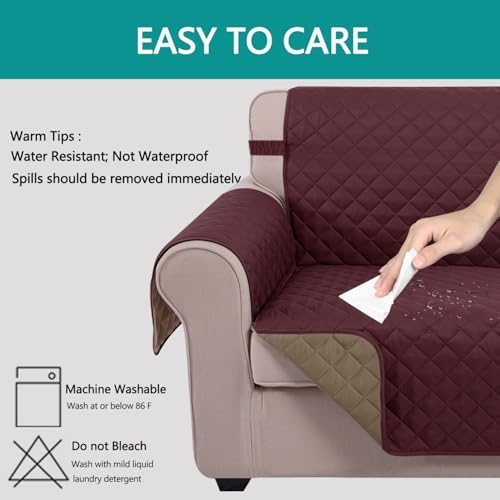 U-NICE HOME Reversible Sofa Cover Couch Cover - Image 5