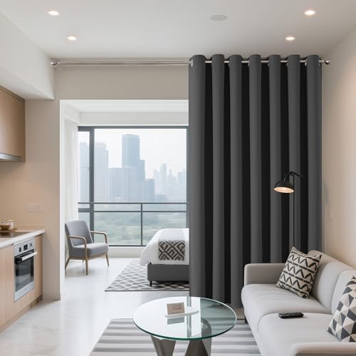 Joydeco Blackout Patio Sliding Door Curtains, Privacy Room Divider Curtains - Image 2
