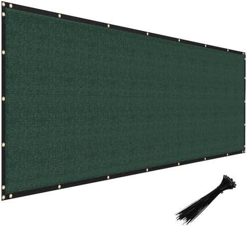 Windscreen4less Privacy Fence Screen Heavy Duty Windscreen Fencing Mesh Fabric by Windscreen4less