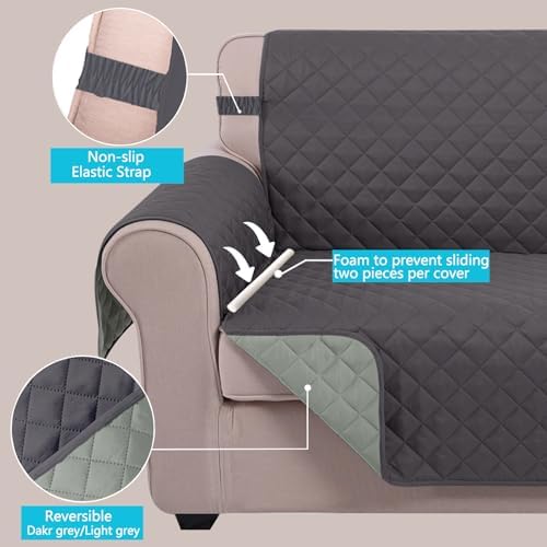 U-NICE HOME Loveseat Sofa Cover - Image 3