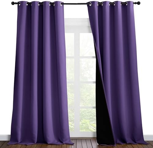 NICETOWN 100% Blackout Blinds, Laundry Room Decor Window Treatment Curtains by NICETOWN