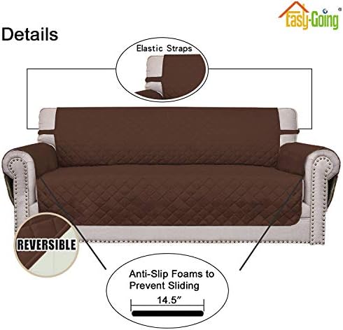 Easy-Going Reversible Loveseat Couch Cover - Image 3