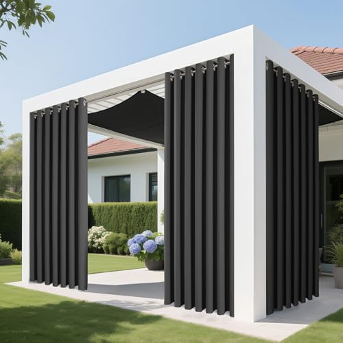 Joydeco Blackout Patio Sliding Door Curtains, Privacy Room Divider Curtains - Image 4