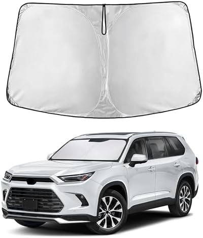EcoNour Windshield Sunshade for Lexus TX/Toyota Grand Highlander 2024-2026 by EcoNour