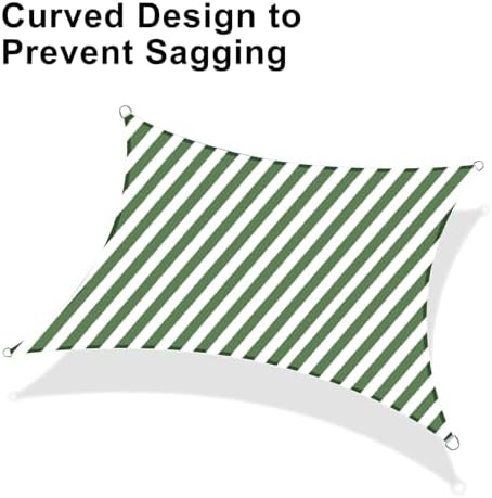 LOVE STORY 10' x 13' Rectangle Sun Shade Sail - Image 6