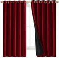 NICETOWN 100% Blackout Cold Blocking Curtain Panels, Thermal Insulated Curtains by NICETOWN