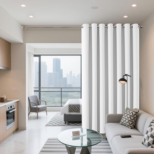 Joydeco Blackout Patio Sliding Door Curtains, Privacy Room Divider Curtains - Image 2