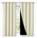 NICETOWN Beige Blackout Curtains by NICETOWN
