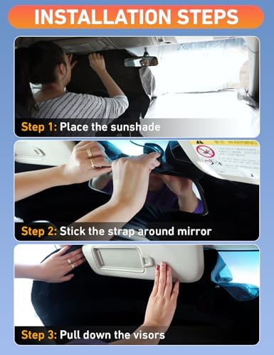 EcoNour Windshield Sunshade Compatible - Image 5