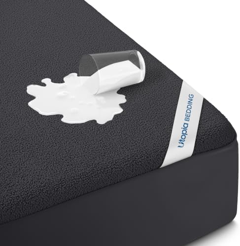 Waterproof Full Size Mattress Protector fits Upto 15" Deep Pocket by UTOPIABEDDING