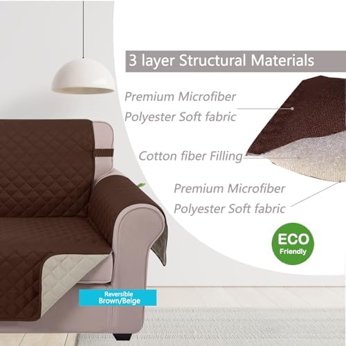 U-NICE HOME Loveseat Sofa Cover - Image 4