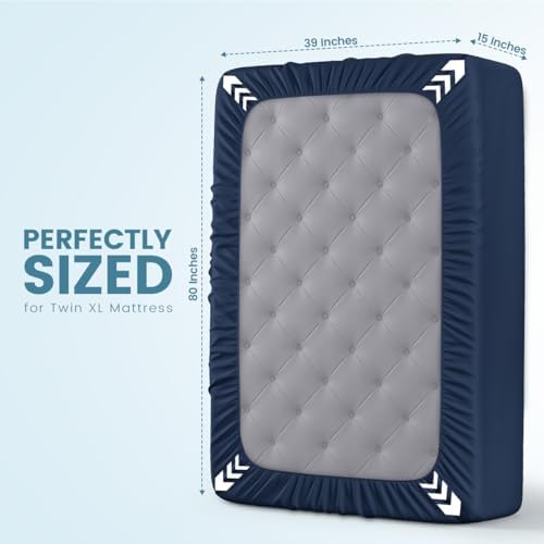 Waterproof Twin XL Size Mattress Protector fits Upto 15" Deep Pocket - Image 4