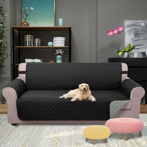 U-NICE HOME Large Sofa Cover Reversible Couch Cover - Image 2