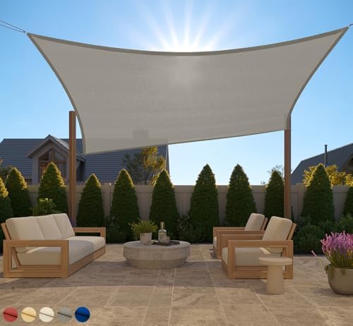 GORILLA GRIP Heavy Duty Sun Shade Sail by GorillaGrip