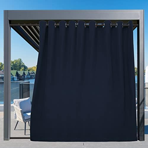 Easy-Going Outdoor Curtains for Patio 1 Panel, 150x96 inch - Image 3