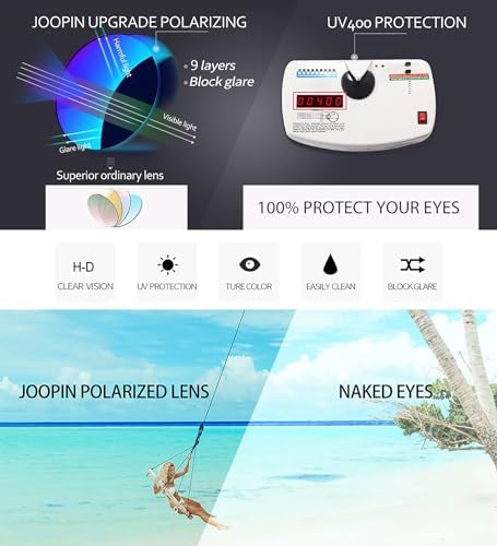 Joopin Oversized Sunglasses Womens Trendy Polarized Large Driving Sun Glasses - Image 4