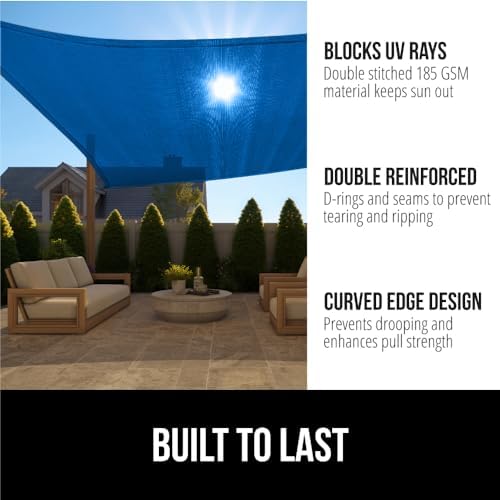 GORILLA GRIP Heavy Duty Sun Shade Sail - Image 2