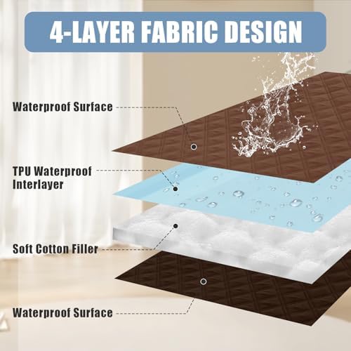Smiry Waterproof Reversible Pet Couch Covers - Image 3