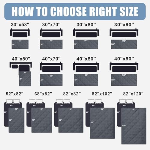 Smiry Waterproof Reversible Pet Couch Covers - Image 6
