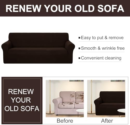 U-NICE HOME Stretch Couch Cover Slipcover - Image 5